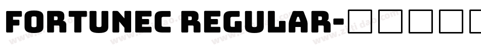 FortuneC Regular字体转换